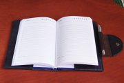 Обложка на ежедневник темный шоколад